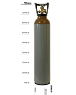 9.4 Litre Refillable Helium Tank