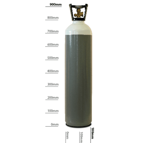 Oxygen Refill 20L, pressured at 200Bar. For Heating, Cutting and Welding