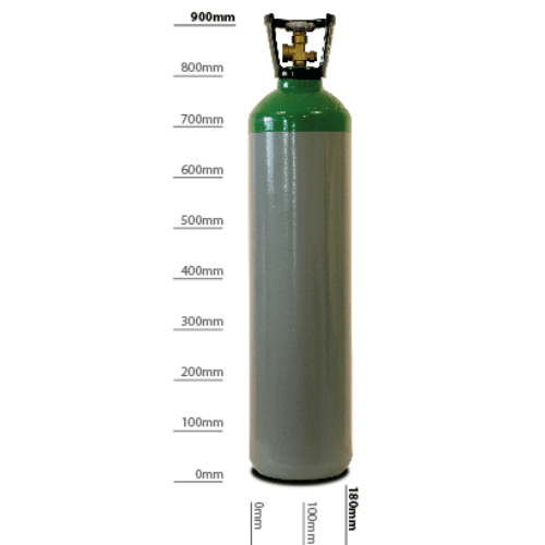 12% CO2 / Argon Mix Refill for MIG Welding Steel, 20L