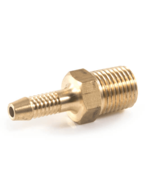 LPG High Pressure Hose Nozzle - 1/4" - 1/2" BSP TM x 6.85mm o.d.