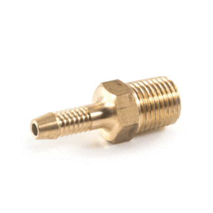 LPG High Pressure Hose Nozzle - 1/4" - 1/2" BSP TM x 6.85mm o.d.
