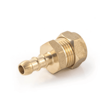 Fulham Gas Hose Nozzle - 8mm - 15mm Compression x 10mm