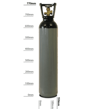 Nitrogen - Oxygen Free. For Air Con and Pipe Line Purging. 9.4L Cylinder at 137 Bar