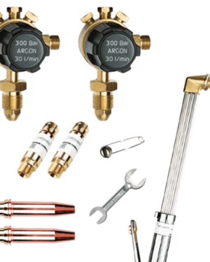Oxygen - Propane / Propylene . Cutting Kit with plugged Regulators