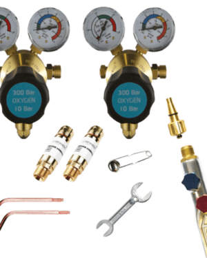 Oxygen - Acetylene. Light Weight Welding / Brazing Kit - with Carry Case