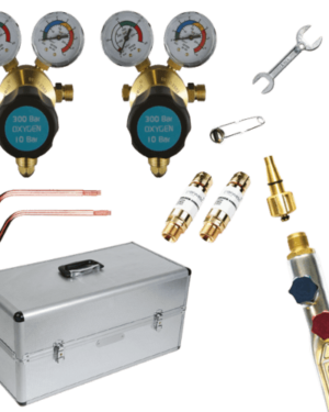 Oxygen - Acetylene. Light Weight Welding / Brazing Kit - with Carry Case