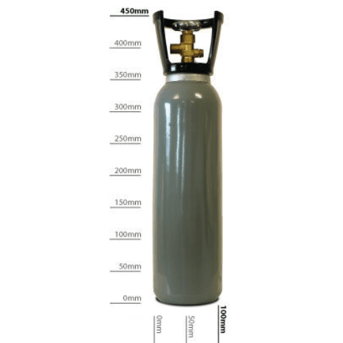 CO2 (Carbon Dioxide) for Paintball Cylinder Filling, Food Grade 3.15kg Content, With Dip Tube / Siphon Tube