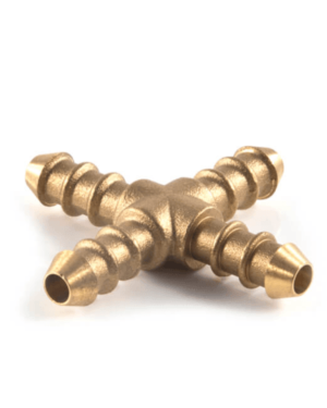 Hose Nozzle 4 Way 90° - 10mm o.d.