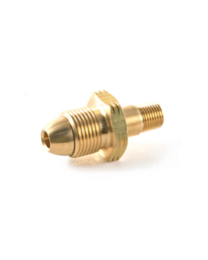 Propane Connector - POL x 1/4" M