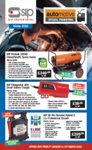 Front Page Of The Winter 2020 SIP Automotive Special Offers Magazine
