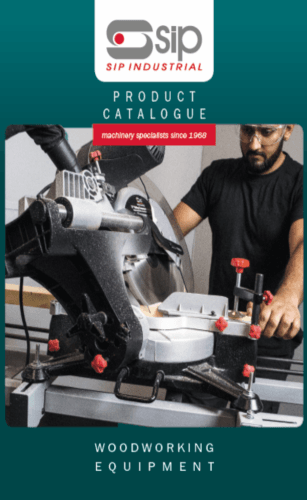 Front Page Of The SIP Woodworking Equipment Product Catalogue