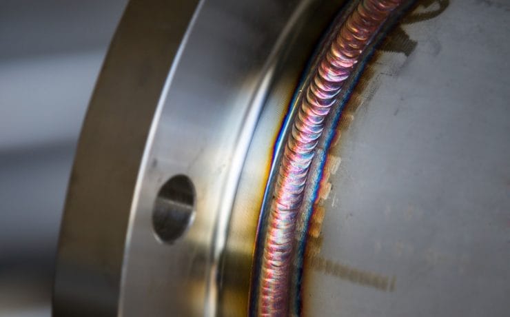 welded metal
