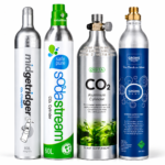 CO2 Refill Service For Up To 425 grams CO2, Soda Stream Style, Gas Cylinders - Refill service - Send us your empties - Address below