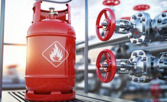 bottled oxy-fuel in a manufacturing environment