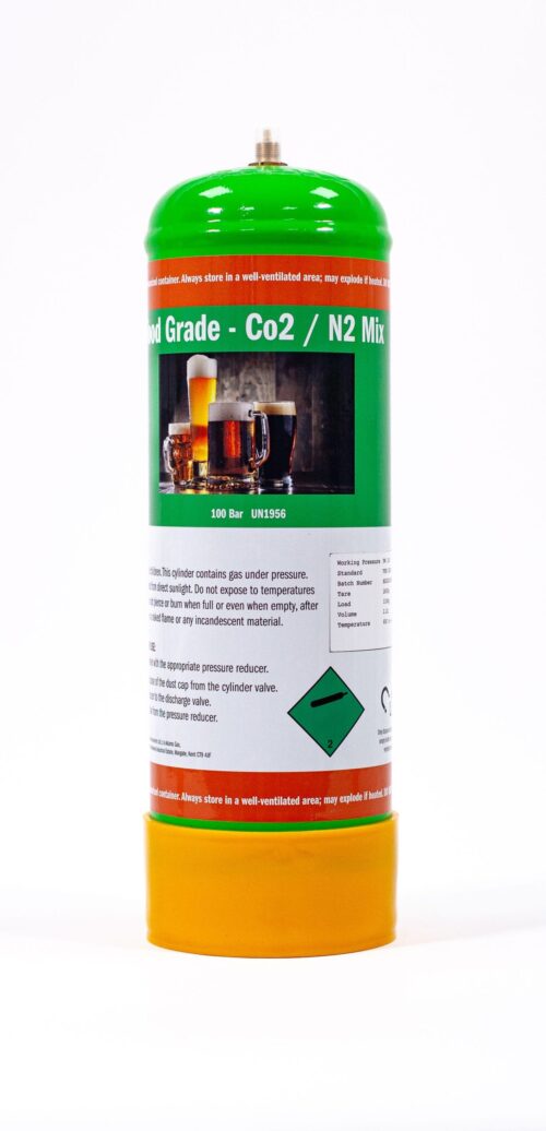 Nitrogen Co2 Mix 2.2L For Beer Cider Ales