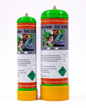 Disposable CO2 Bottles for Aquariums and Hydroponic Plant Growth
