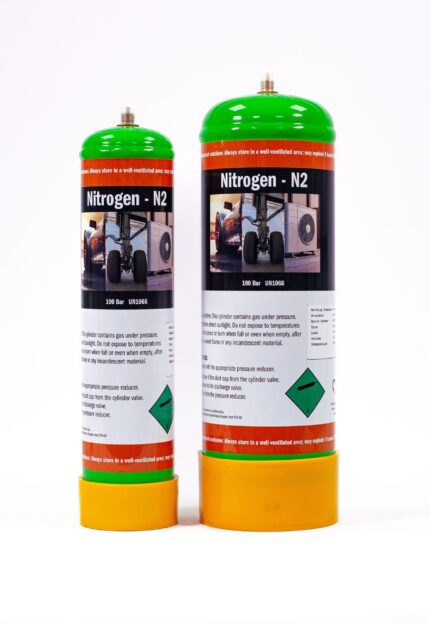 Nitrogen 2.2L 0.95L for Tyre Inflation and Air Conditioning purging