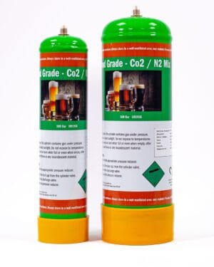 Disposable CO2 / N2 mix Beer Gas Bottles