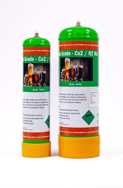 Nitrogen Co2 Mix 2.2L 0.95L for Beer Cider Ales