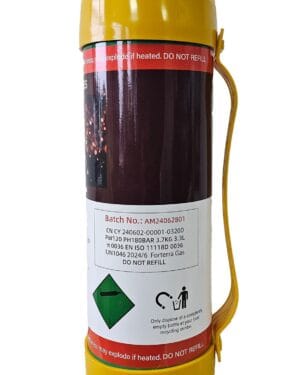 Large Disposable Helium Gas Cylinder for 40 x 9" Latex Balloons