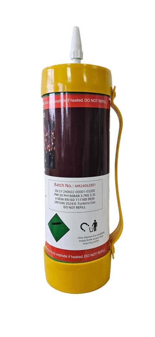 Large Disposable Helium Gas Cylinder for 40 x 9" Latex Balloons