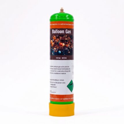 Small Disposable Helium Gas Bottle for 10 x 9" Latex Balloons