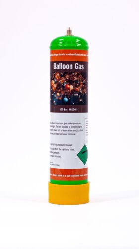 Small Disposable Helium Gas Bottle for 10 x 9" Latex Balloons