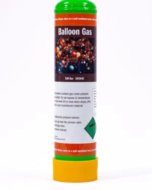 Small Disposable Helium Gas Bottle for 10 x 9" Latex Balloons