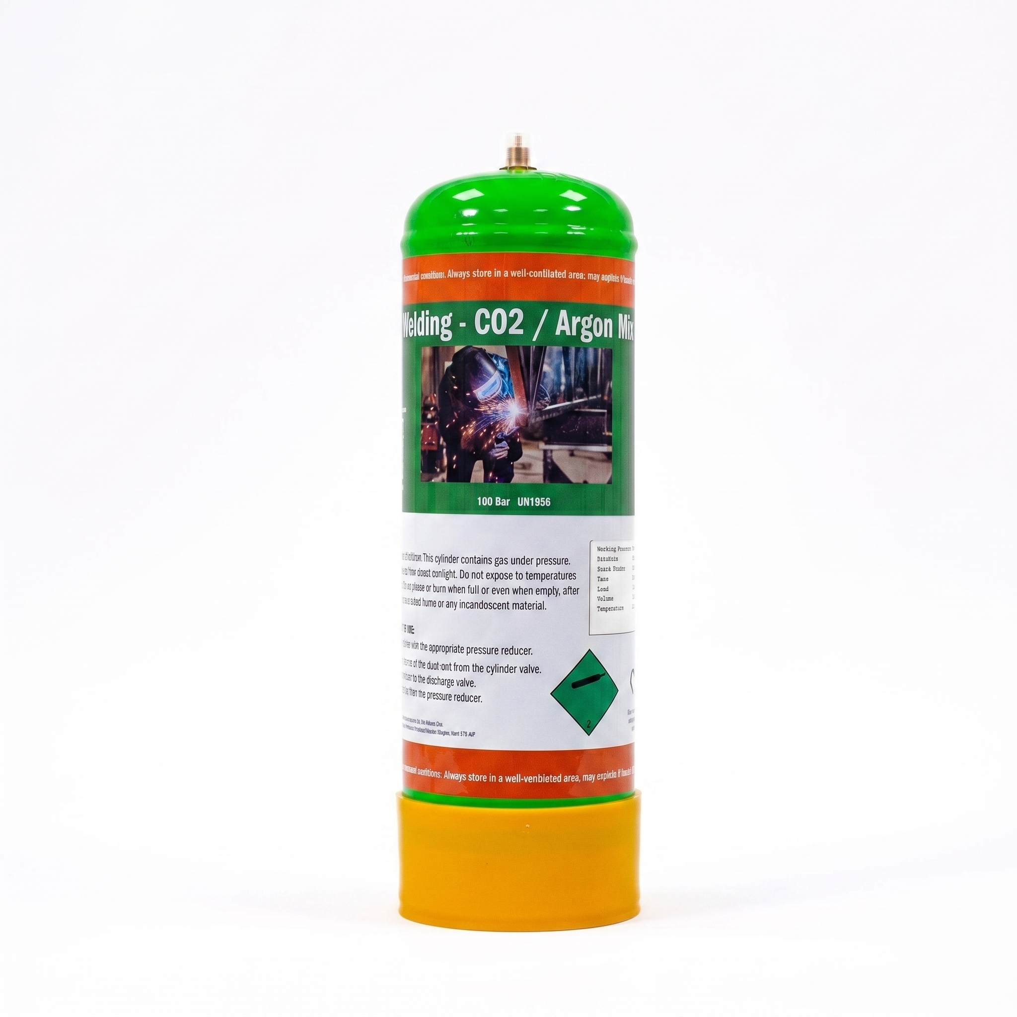 Argon Co2 Mix 2.2L Argon Co2 Mix 2.2L MIG Welding