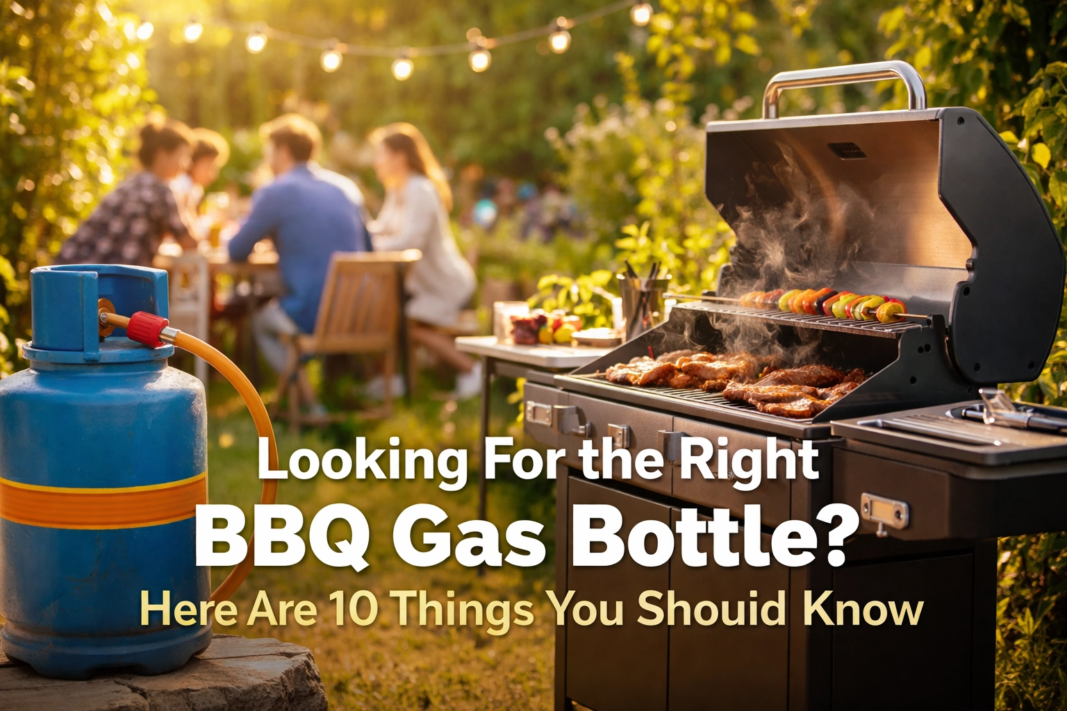 Looking For the Right BBQ Gas Bottle? Here Are 10 Things You Should Know
