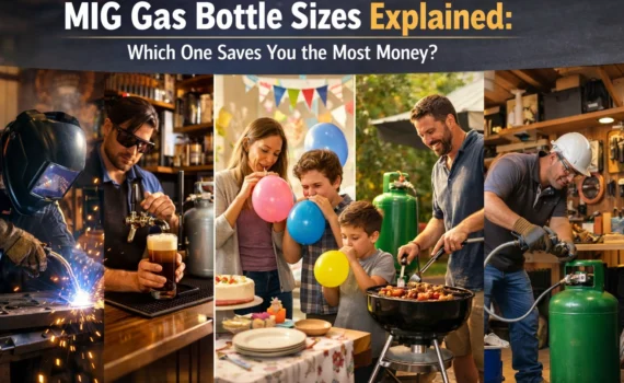 MIG Gas Bottle Sizes Explained: Which One Saves You the Most Money?