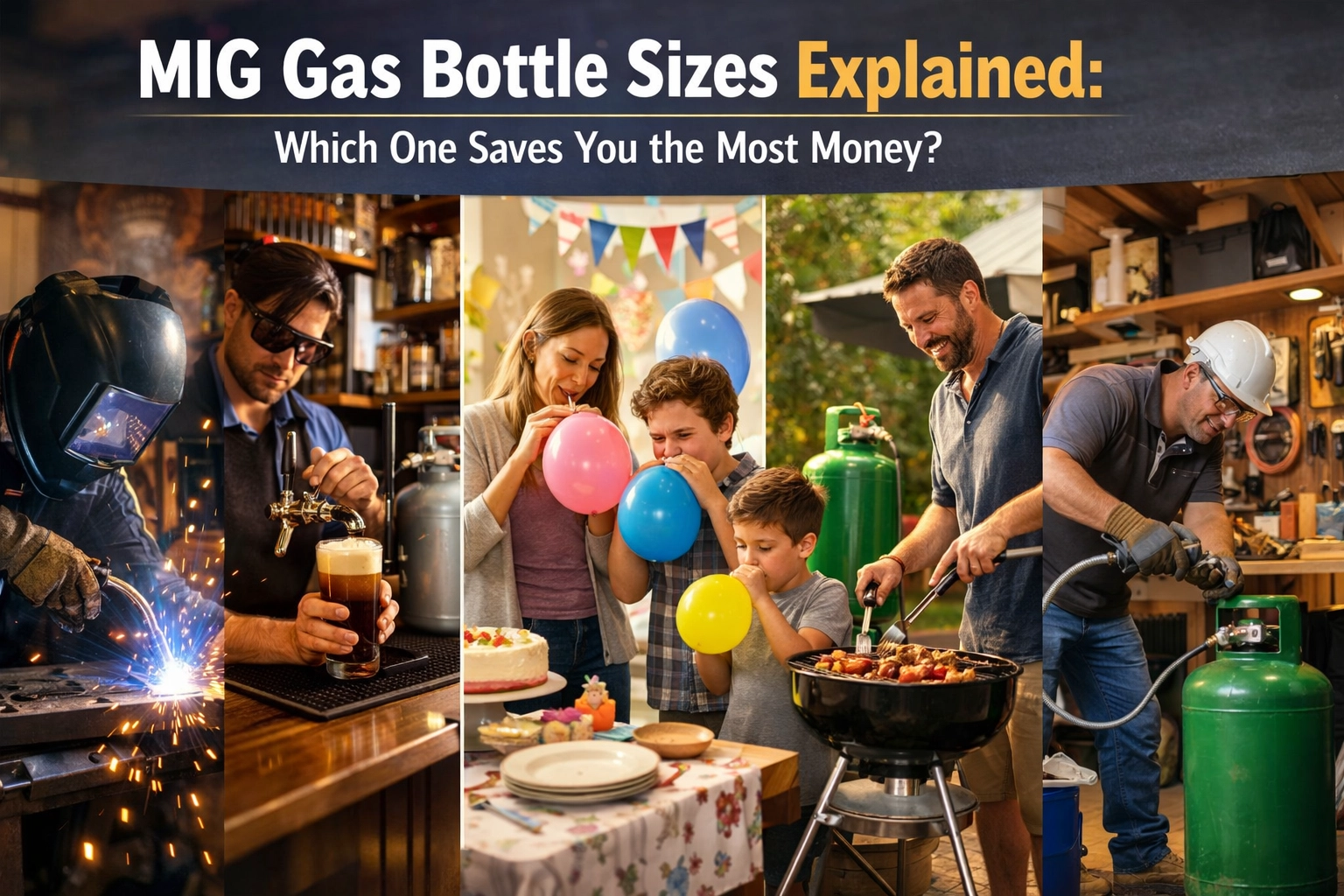 MIG Gas Bottle Sizes Explained: Which One Saves You the Most Money?