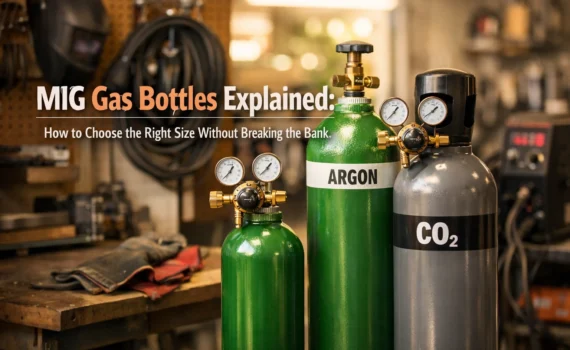 MIG Gas Bottles Explained: How to Choose the Right Size Without Breaking the Bank