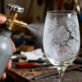 CO2 for Glass Frosting
