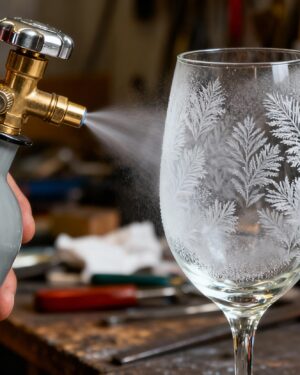 CO2 for Glass Frosting