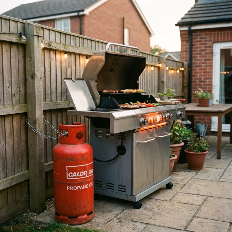 LPG Calor style gas bottles