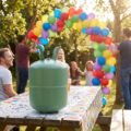 Helium canisters
